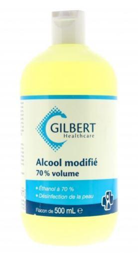 Alcool modifié à 70° Gilbert - Bidon d'1L