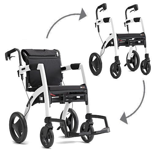 ROLLATOR ET FAUTEUIL EN UN ROLLZ MOTION MOBIO